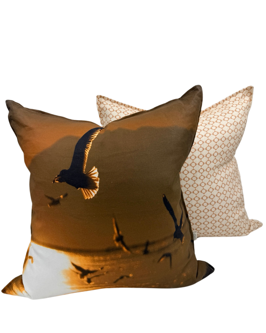 Sunburst Sand Linen Pillow – 24 x 24