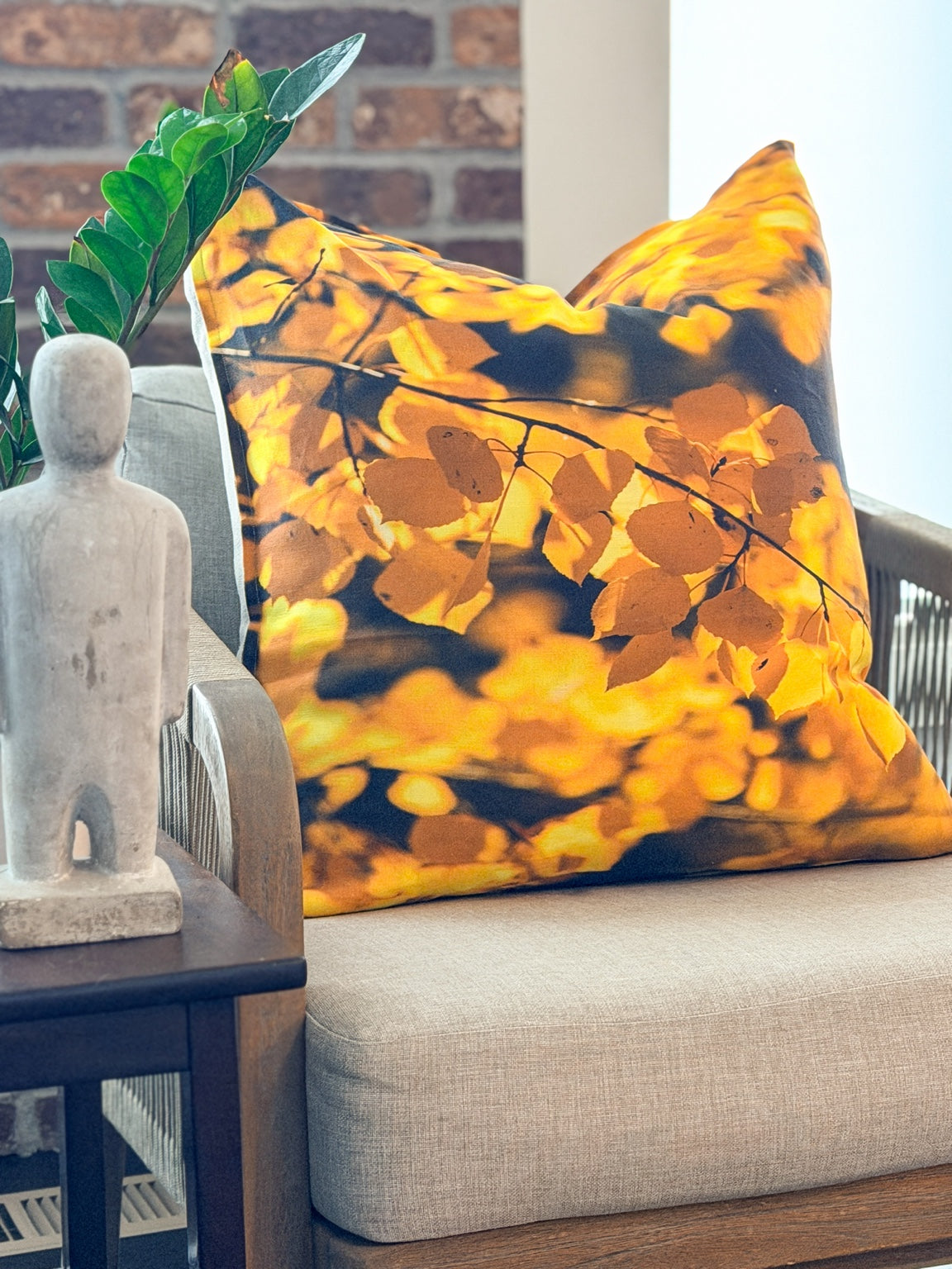 Aspen Gold Pillow - 24 x 24