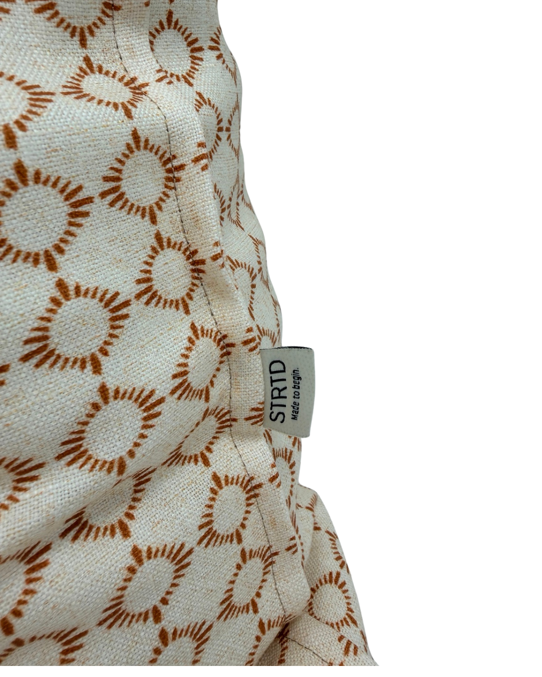 Sunburst Sand Linen Pillow  – 24 x 24