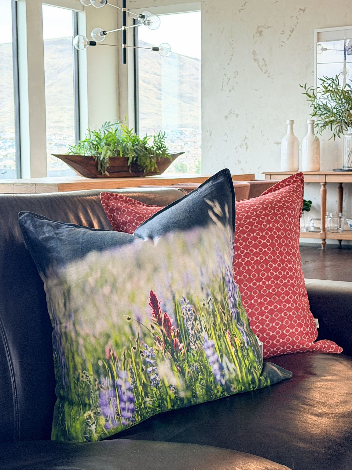 Sunburst Canyon Pillow  - 24 x 24