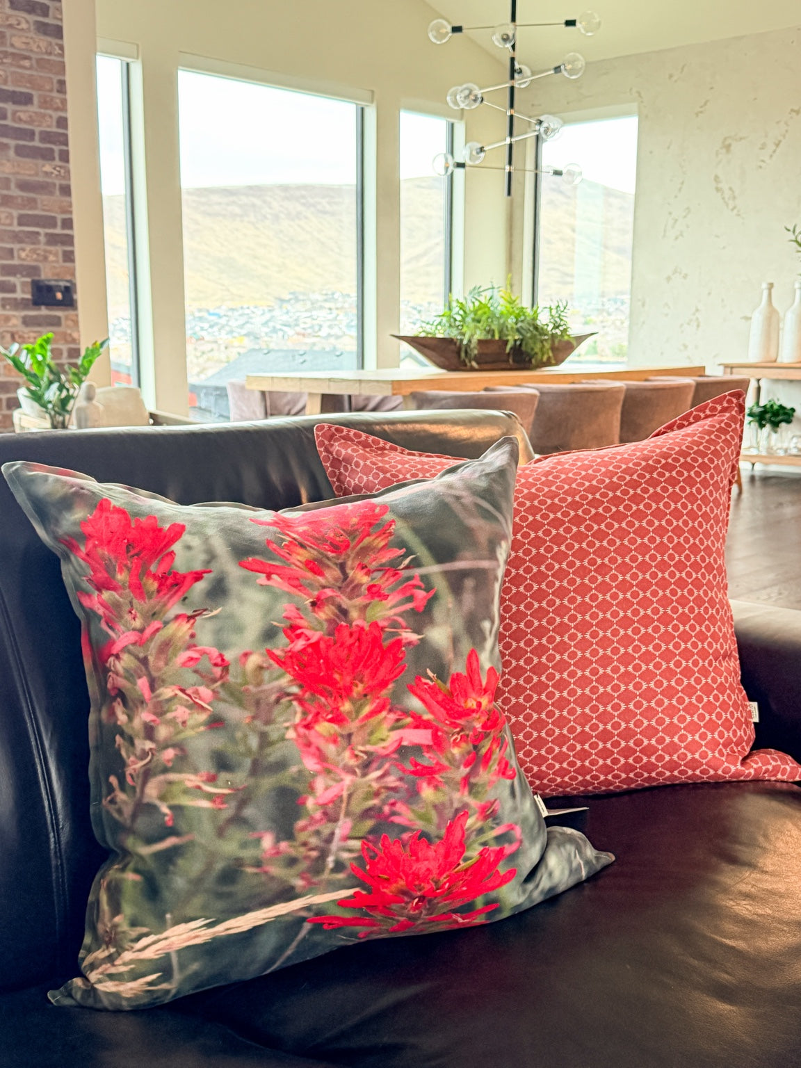 Sunburst Canyon Pillow  - 24 x 24