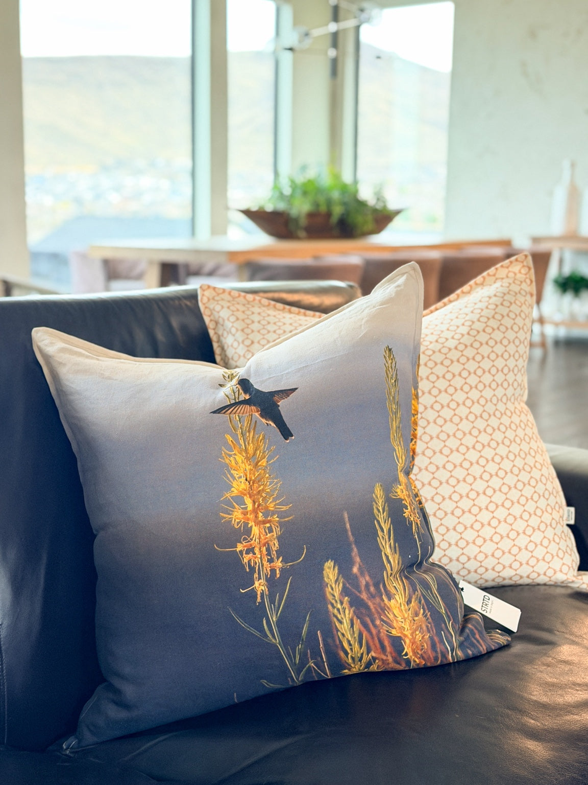Sunburst Sand Linen Pillow  – 24 x 24